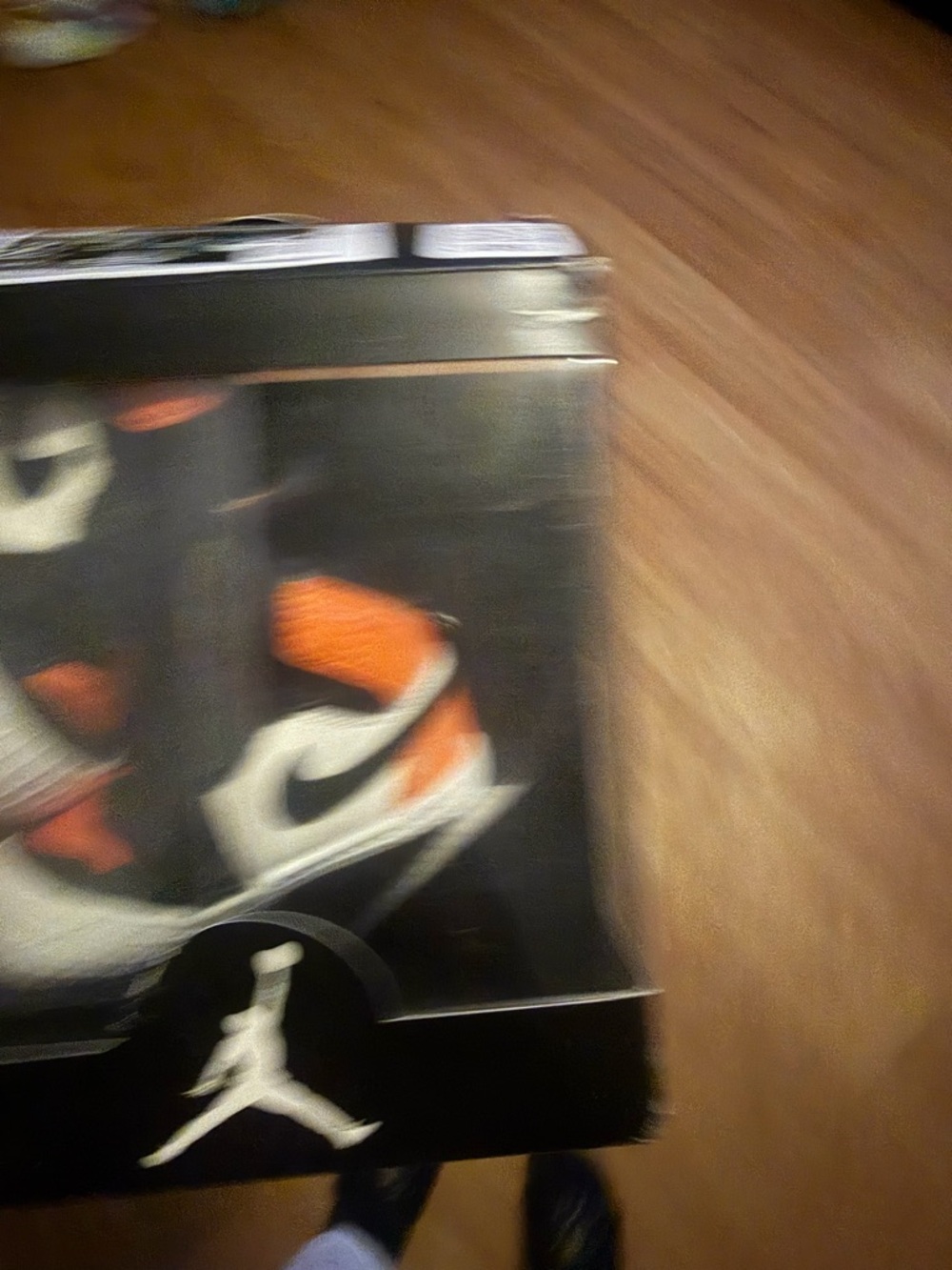 Nike Black & Orange Air Jordan Collector Box
